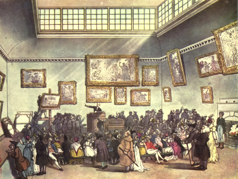 Christies Auction Room