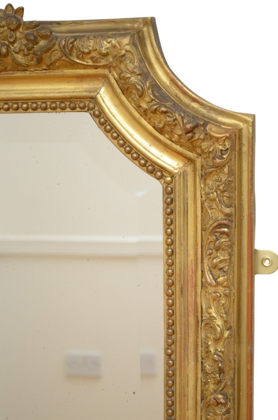 XIXth Century Giltwood Wall Mirror - Image 12