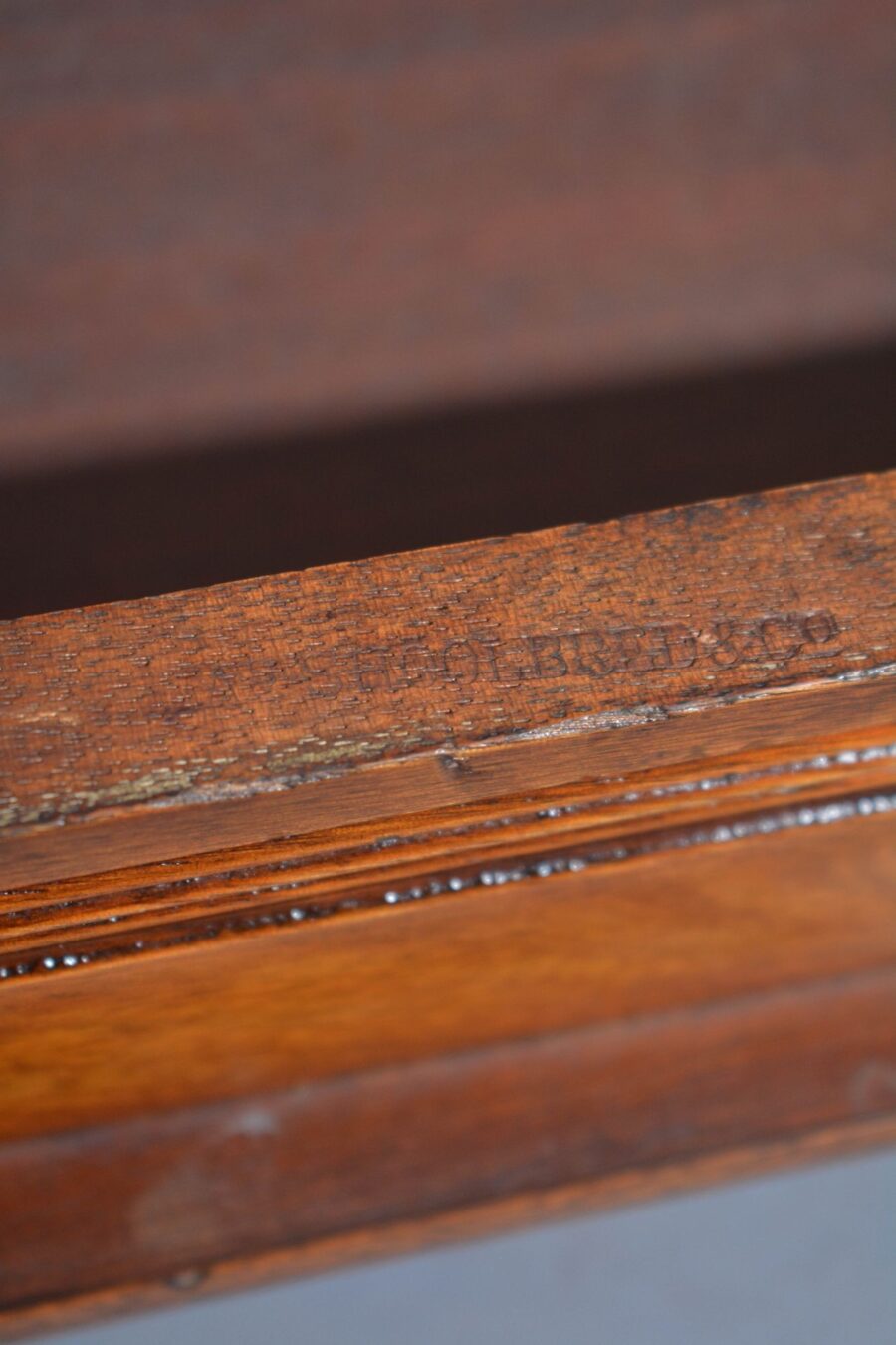 Jas Shoolbred Walnut Hall Bench - Image 13