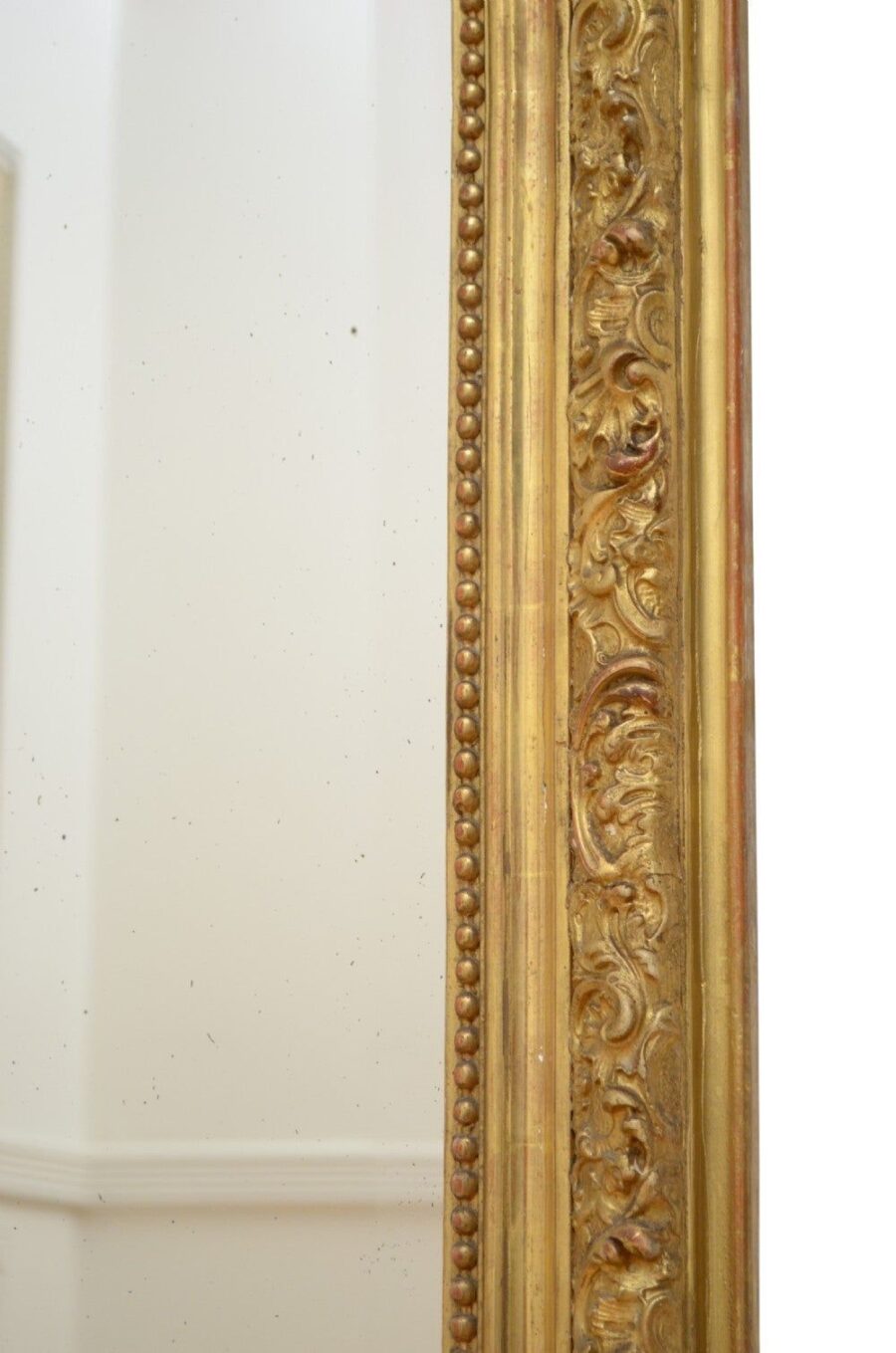 XIXth Century Giltwood Wall Mirror - Image 13