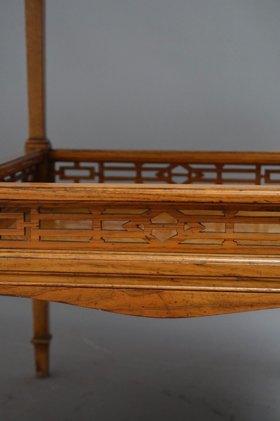 English Victorian Aesthetic Movement Ash Occasional Table - Image 17