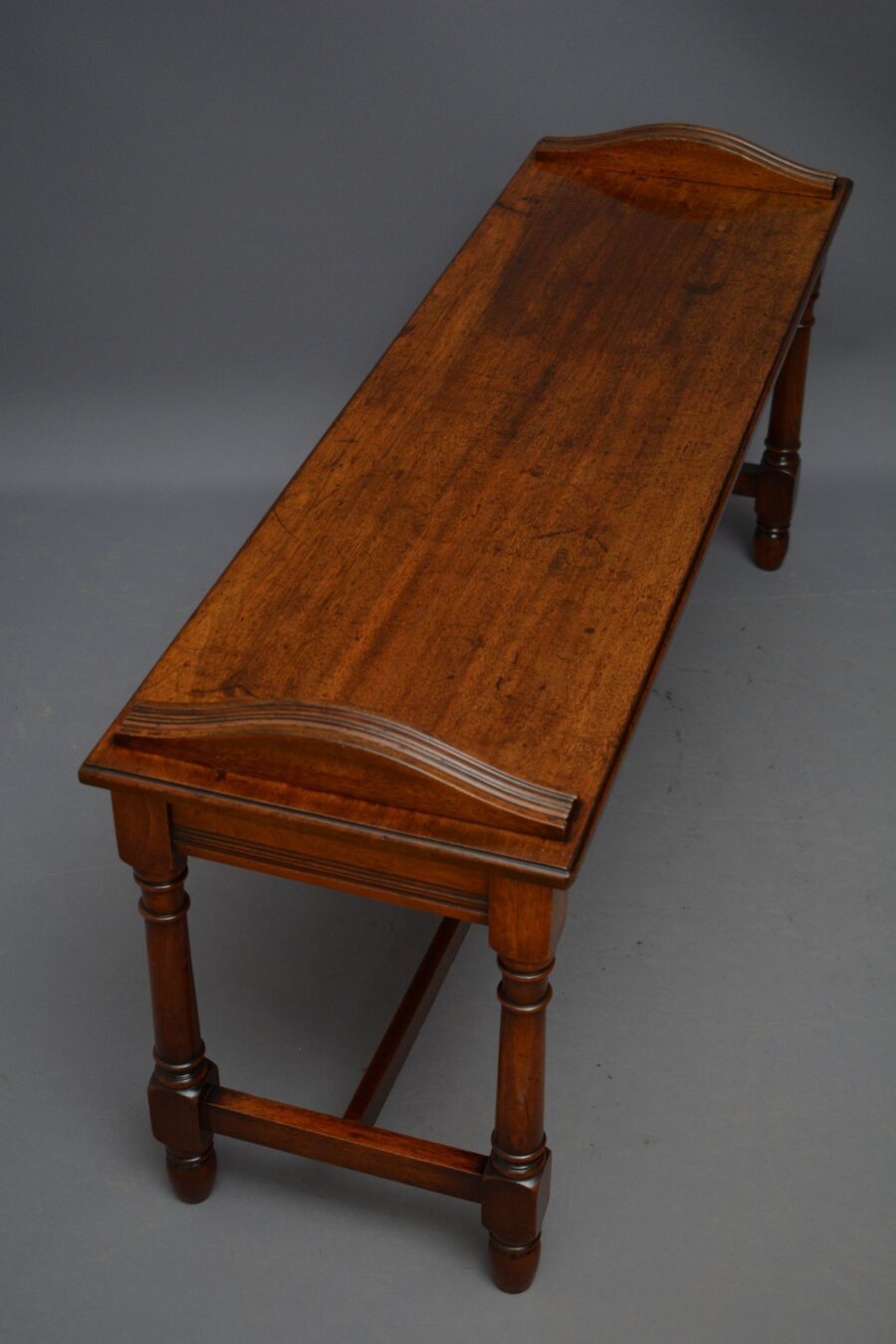 Jas Shoolbred Walnut Hall Bench - Image 3