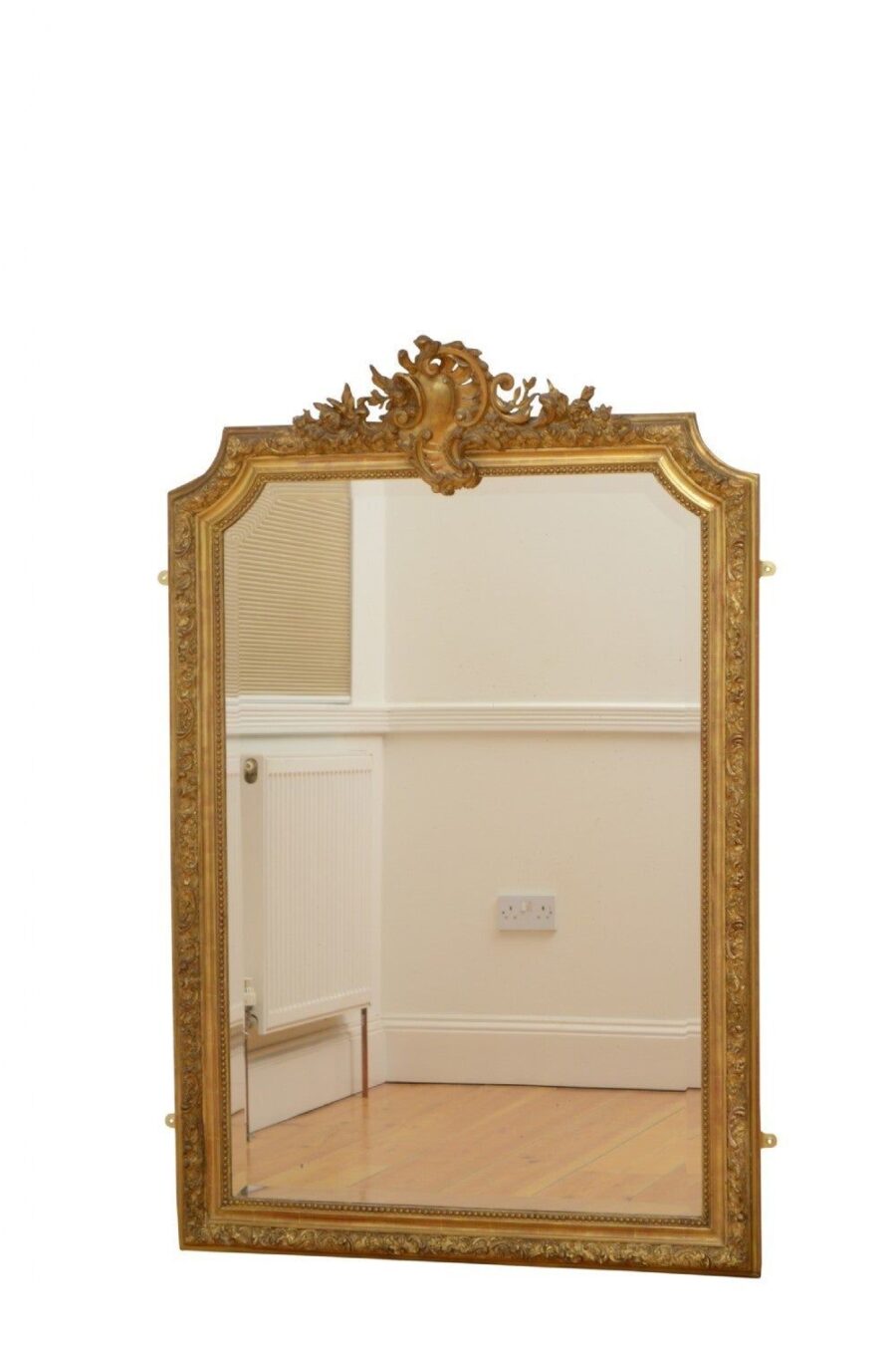 XIXth Century Giltwood Wall Mirror - Image 3