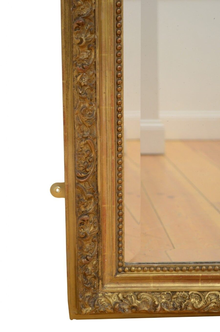 XIXth Century Giltwood Wall Mirror - Image 4