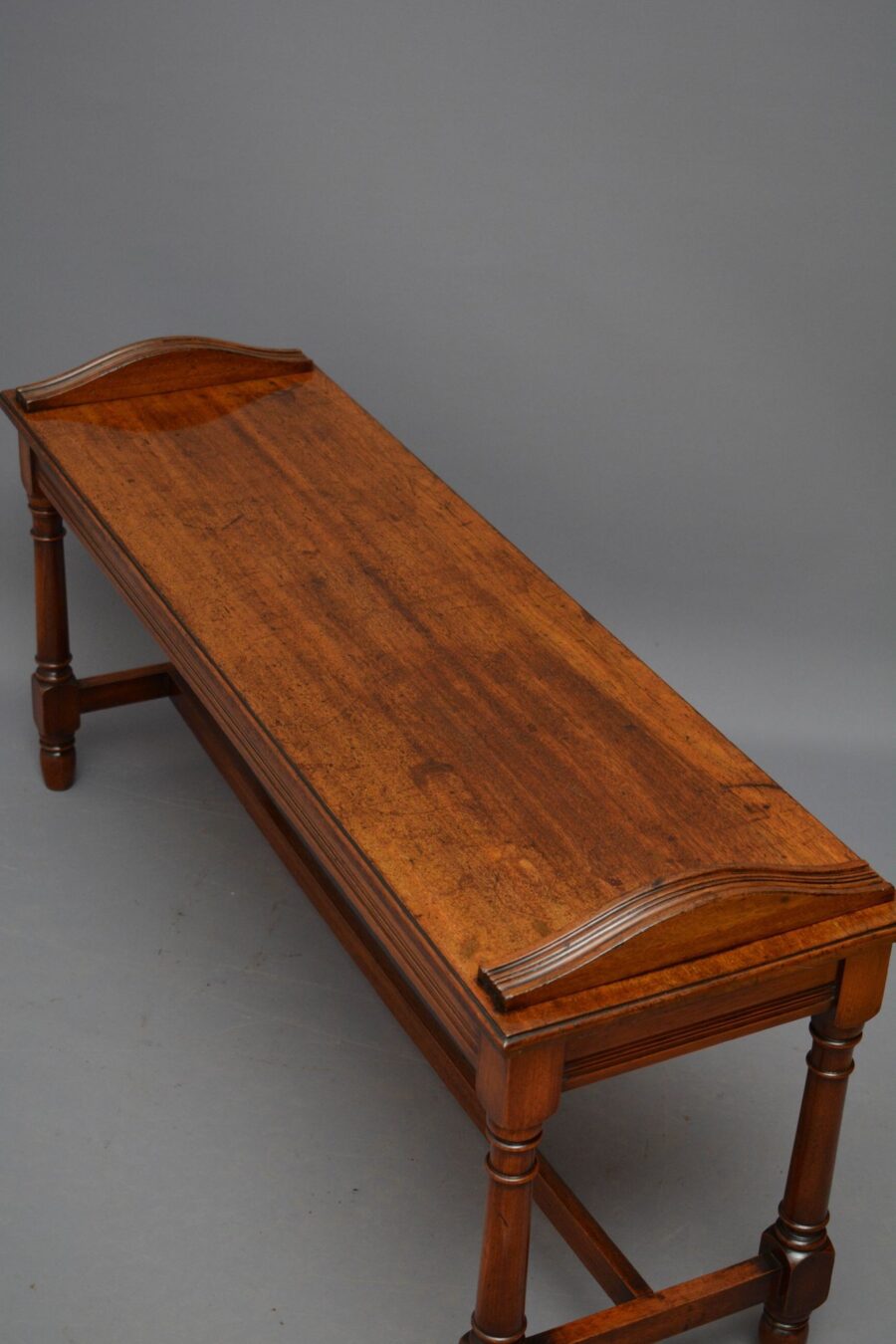 Jas Shoolbred Walnut Hall Bench - Image 5