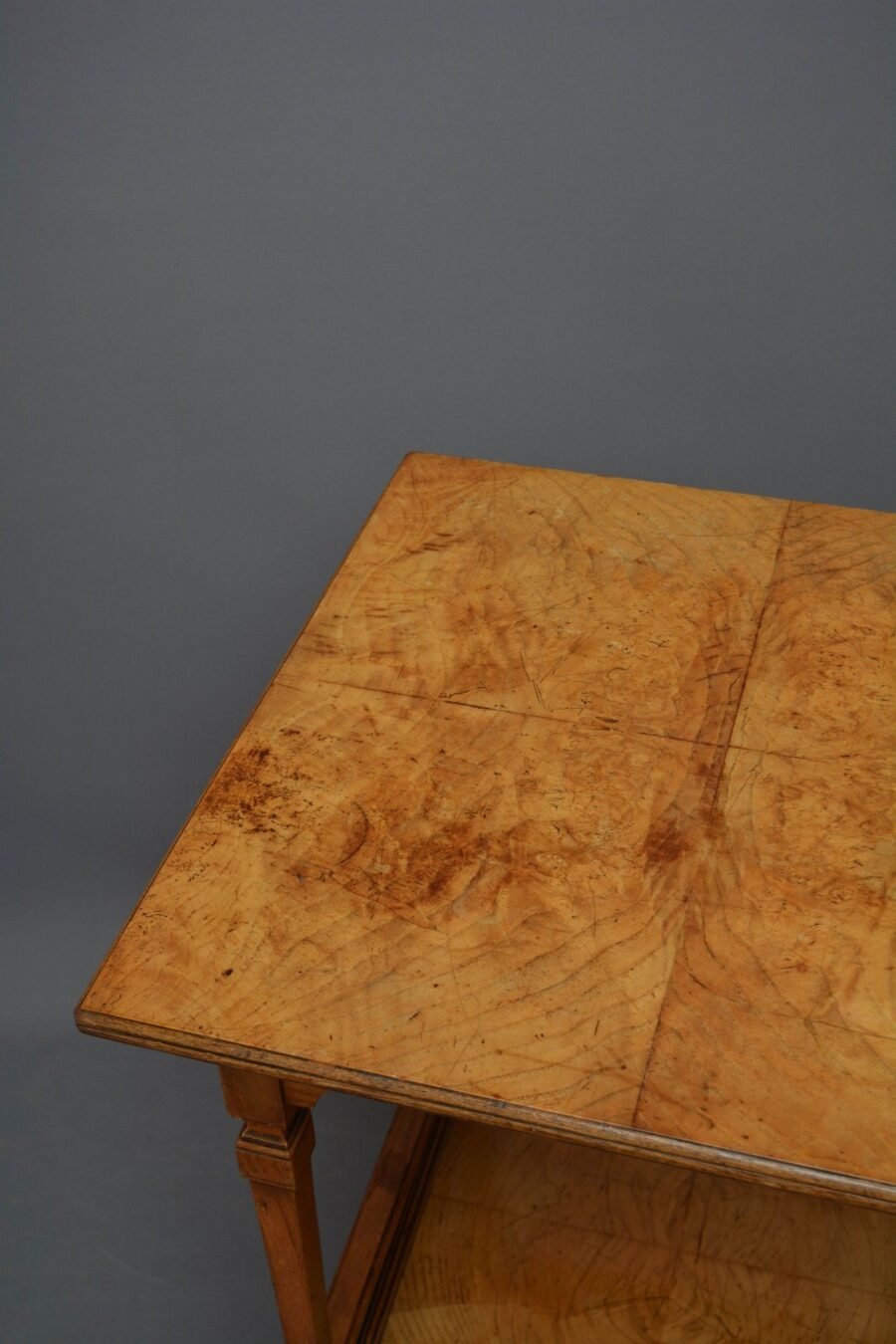 English Victorian Aesthetic Movement Ash Occasional Table - Image 6