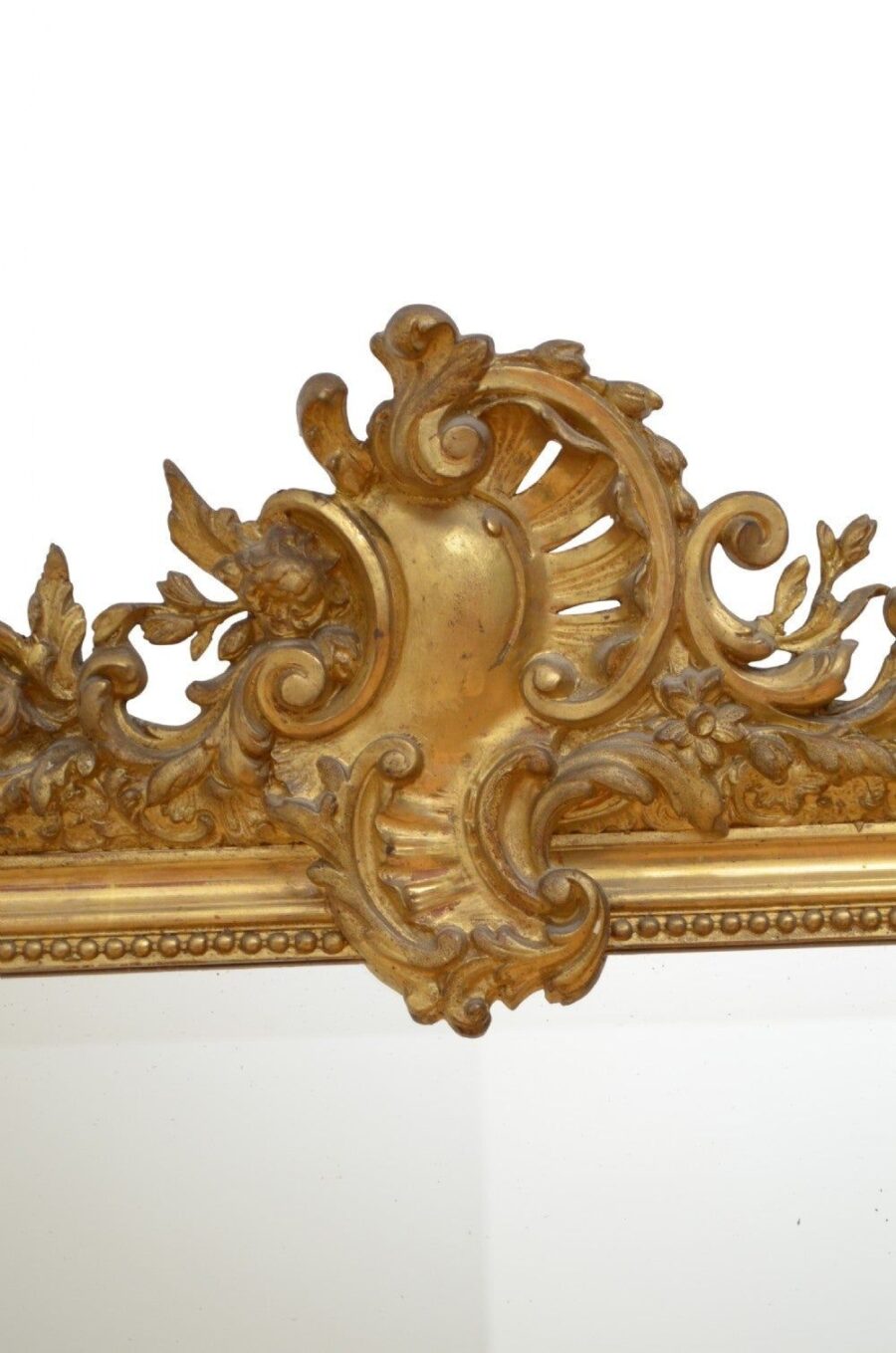 XIXth Century Giltwood Wall Mirror - Image 8