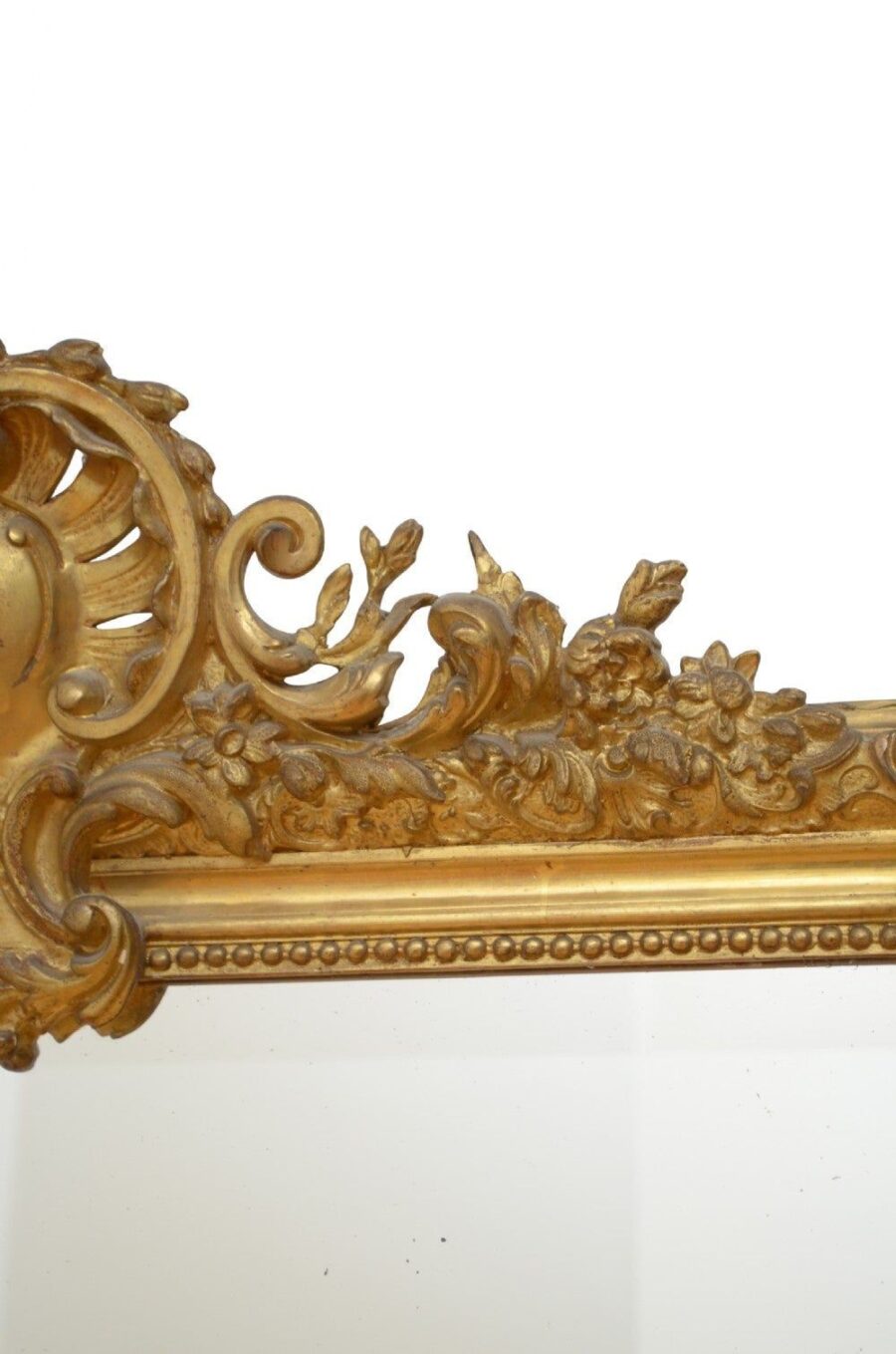 XIXth Century Giltwood Wall Mirror - Image 9