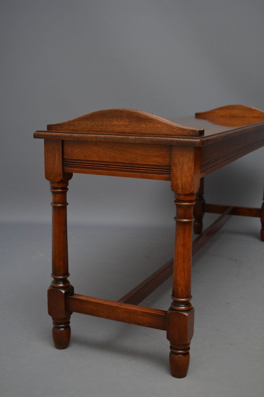 Jas Shoolbred Walnut Hall Bench - Image 10