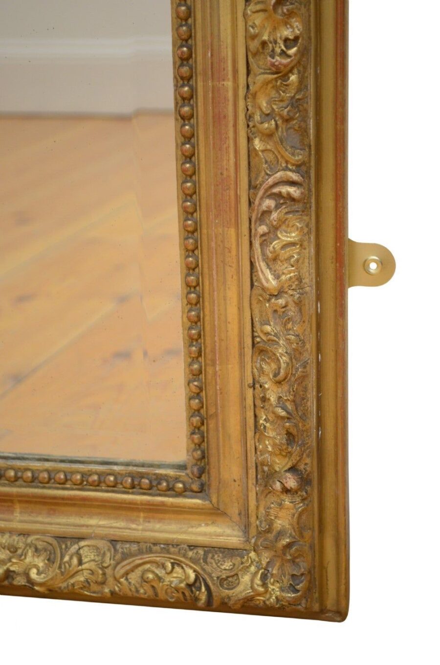 XIXth Century Giltwood Wall Mirror - Image 10