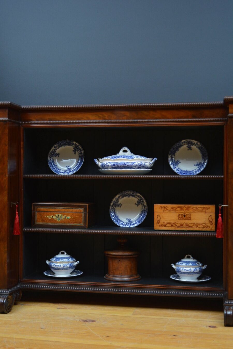 English Regency Mahogany Bookcase or Sideboard in the Manner of Gillows - Image 11