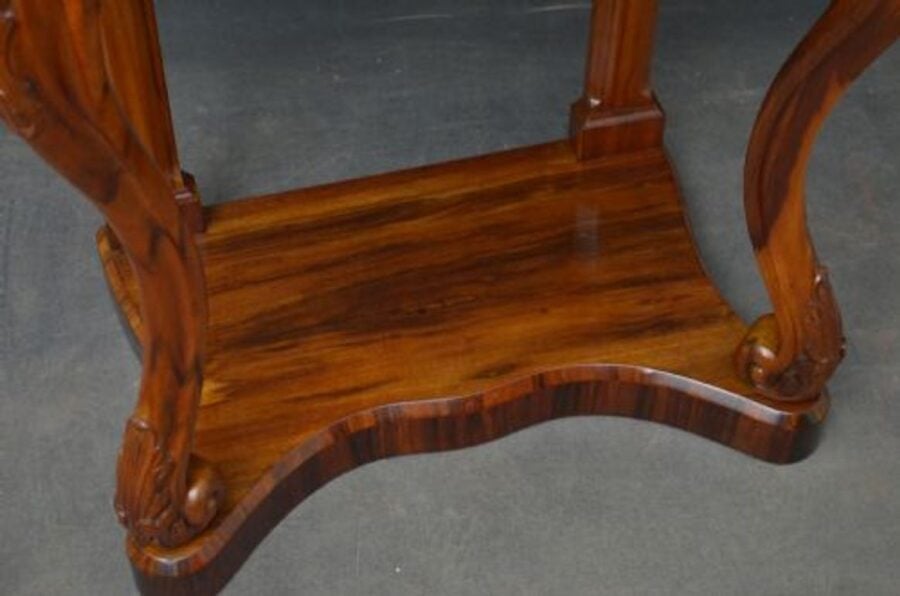 Early Victorian Goncalo Alves Console Table - Image 15