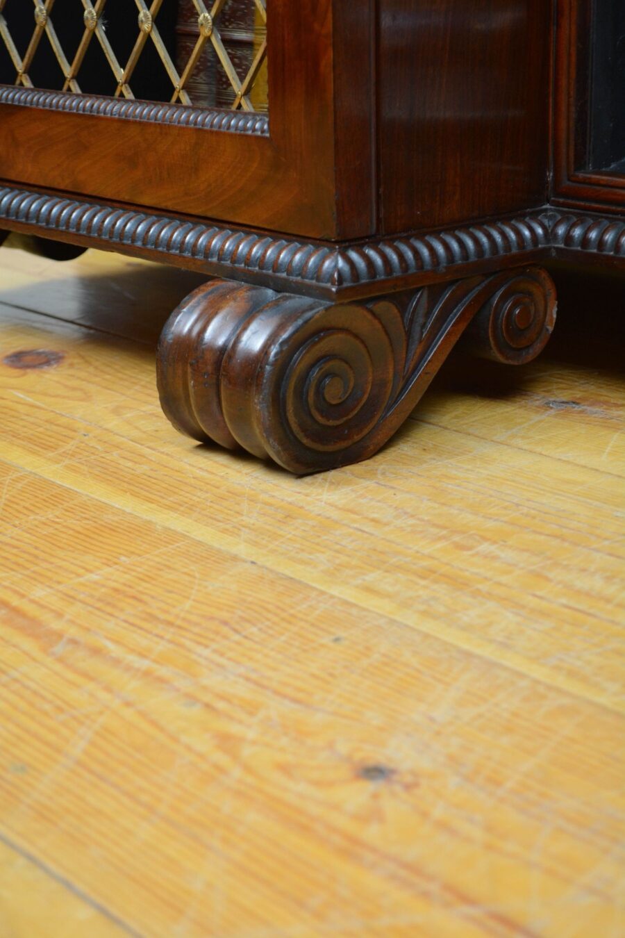 English Regency Mahogany Bookcase or Sideboard in the Manner of Gillows - Image 16