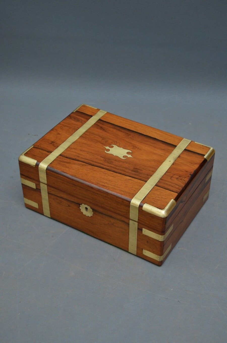 Attractive Victorian Rosewood Jewellery Box - Image 2