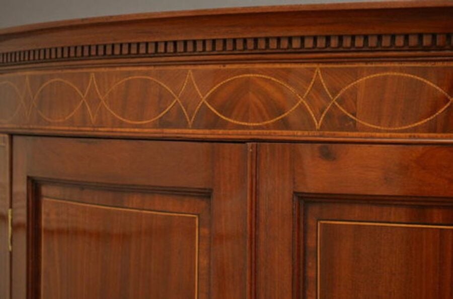 George III Corner Cupboard in Mahogany - Image 5