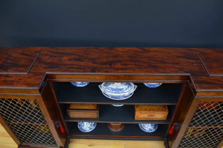 English Regency Mahogany Bookcase or Sideboard in the Manner of Gillows - Image 6