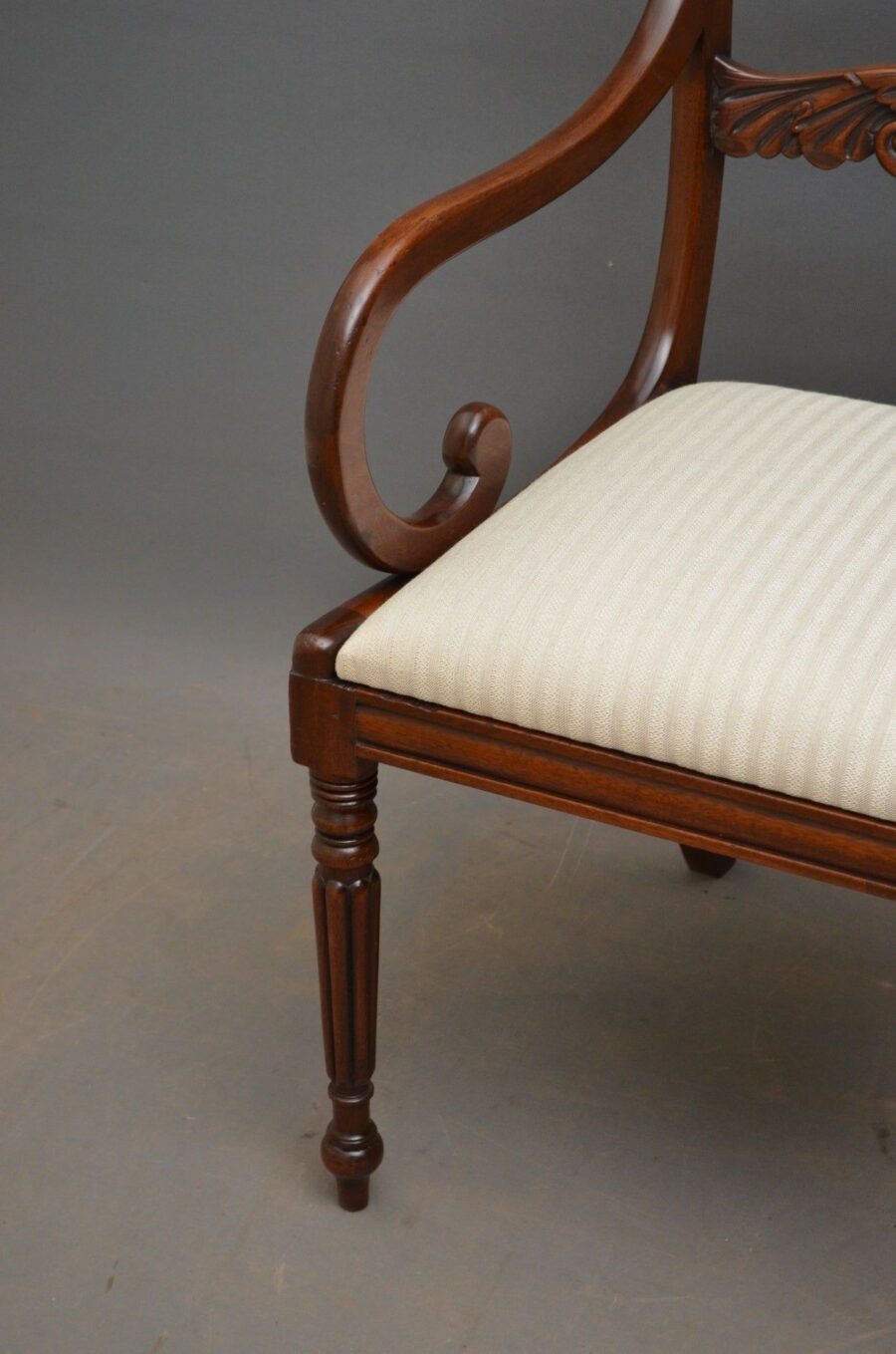 Exceptional Set of 8 William IV Dining Chairs - Image 7