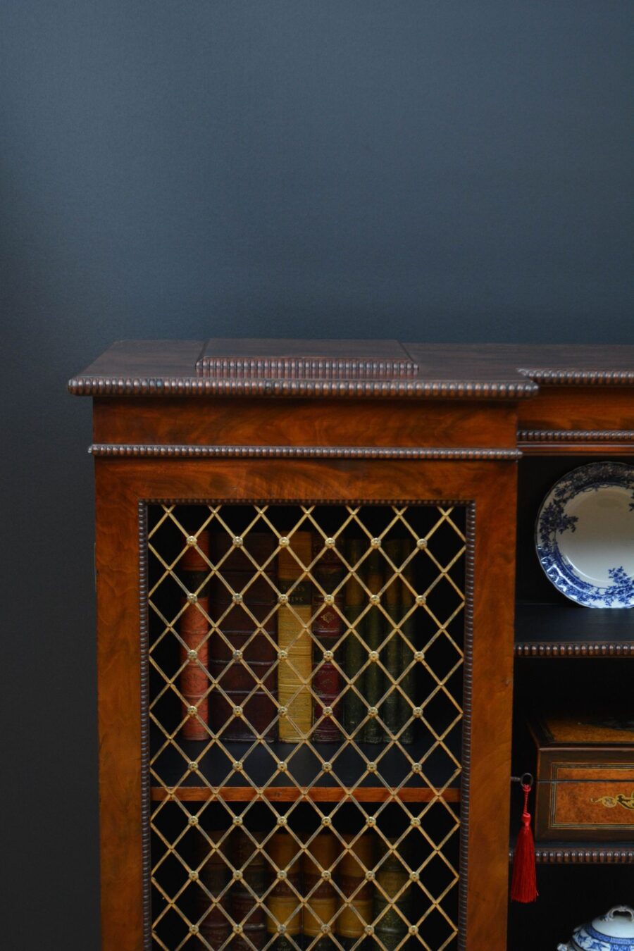 English Regency Mahogany Bookcase or Sideboard in the Manner of Gillows - Image 9