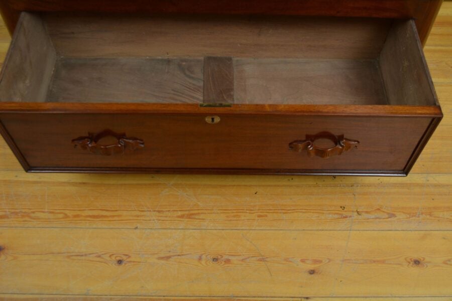 Victorian Figured Mahogany Wardrobe - Image 10