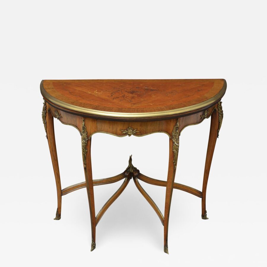 French Rosewood Card Table / Hall Table