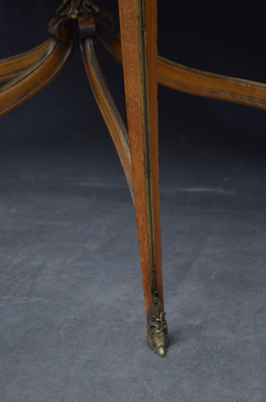 French Rosewood Card Table / Hall Table - Image 11