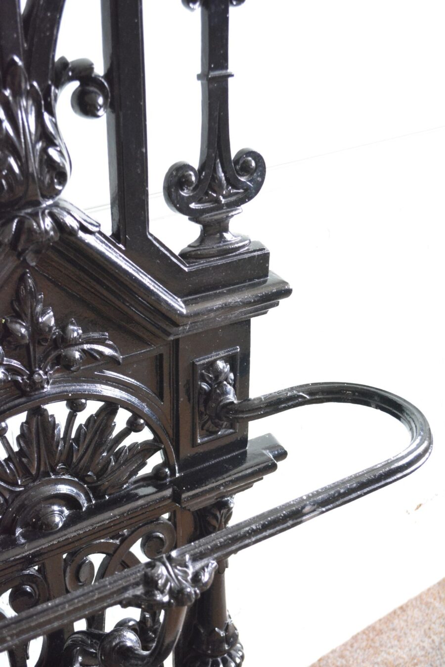 Victorian Cast Iron Hall Stand in the manner of Christopher Dresser - Image 14