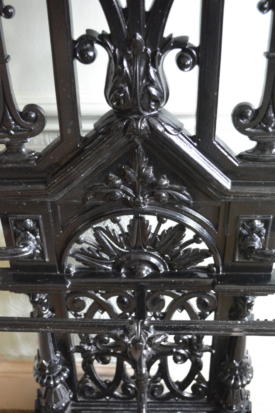 Victorian Cast Iron Hall Stand in the manner of Christopher Dresser - Image 15