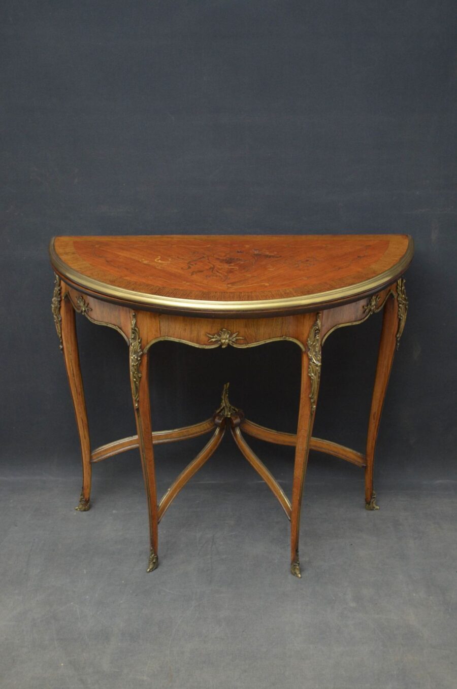 French Rosewood Card Table / Hall Table - Image 2