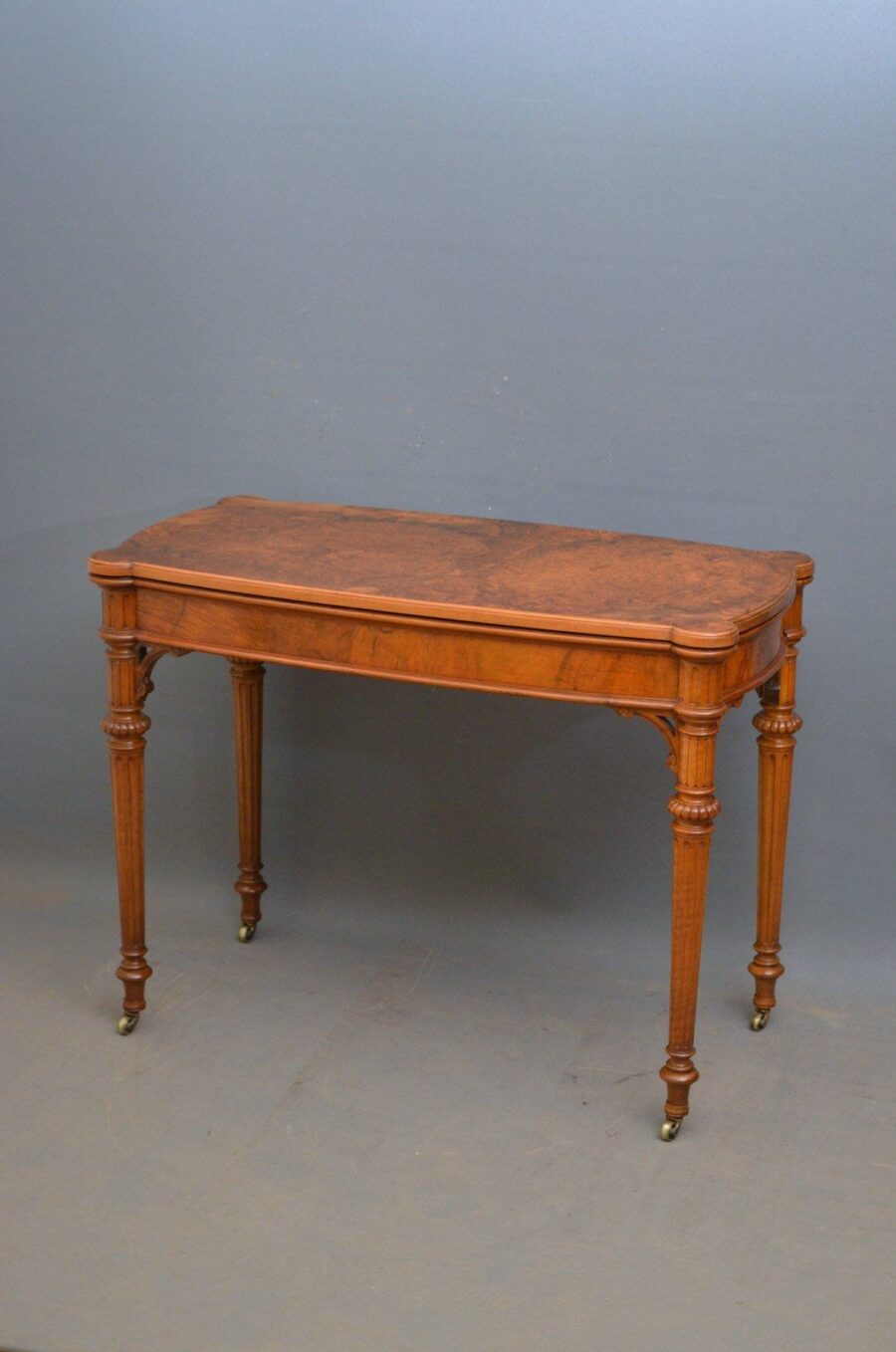 Victorian Burr Walnut Table - Image 2