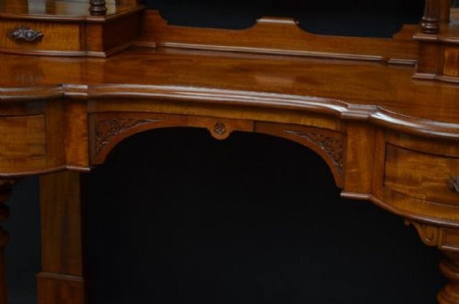 Victorian Mahogany Duchess Stand Dressing Table - Image 6