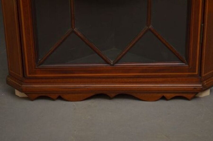 Edwardian Corner Cupboard - Image 6