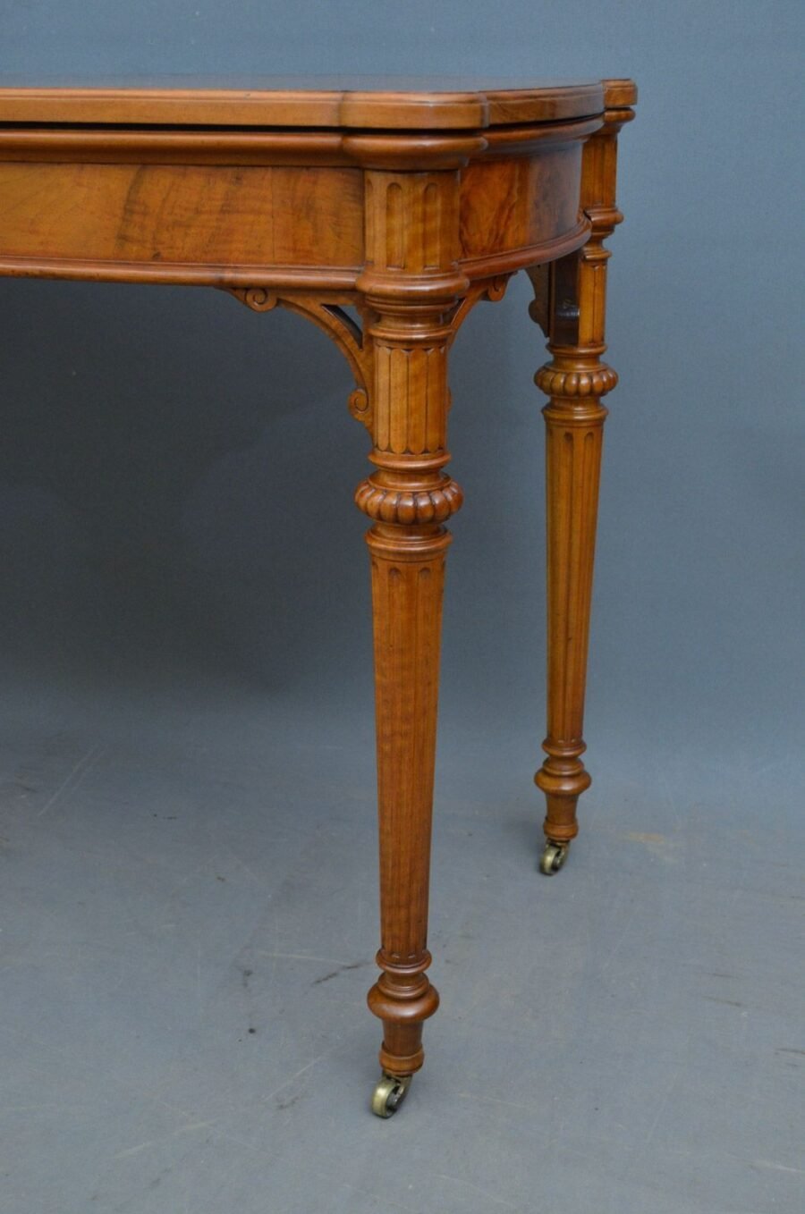 Victorian Burr Walnut Table - Image 8