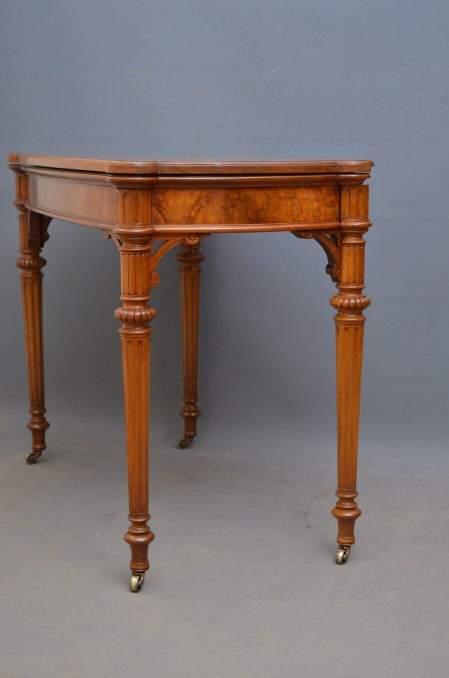 Victorian Burr Walnut Table - Image 9